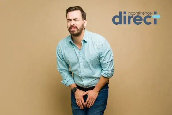 Image of a middle aged man suffering with urge incontinence Plymouth 